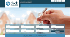 Desktop Screenshot of clickthatproperty.com